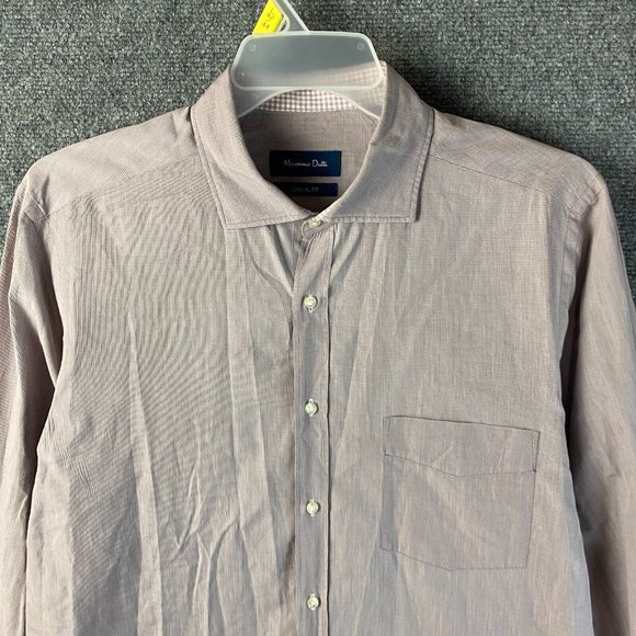 Mossimo Dutti Dress Shirt XL Casual Fit Men's Long Sleeve Adults - Picture 2 of 9